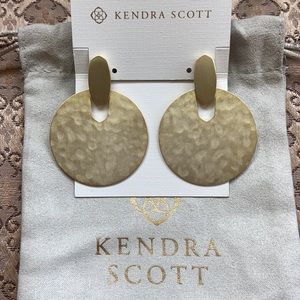 Kendra Scott Didi Statement Earrings In Gold